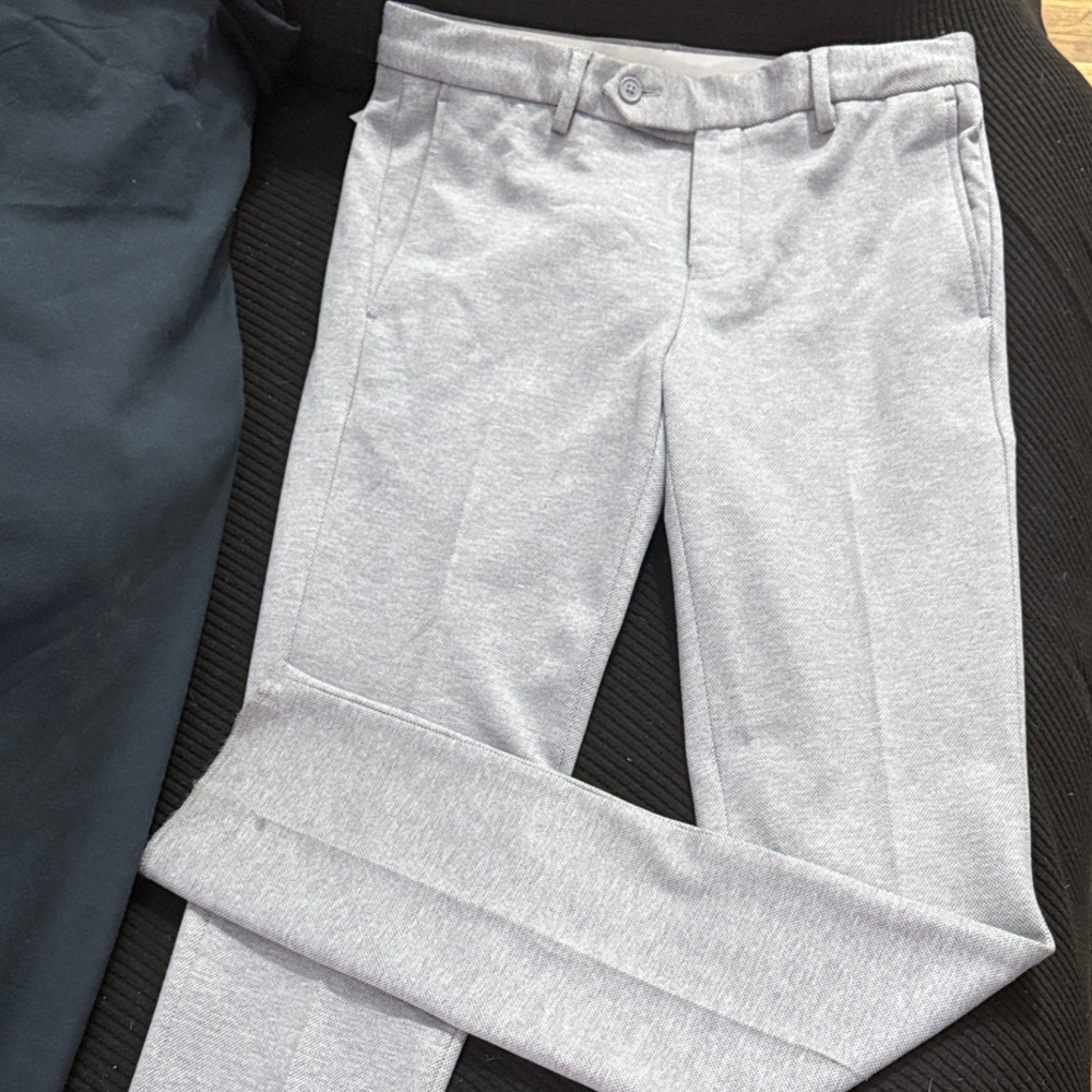 Elegant Light Gray Women's Chinos